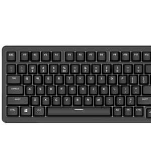 75% Mechanical Gaming Keyboard 82 Keys Gasket Hot Swappable Mechanical Keyboard with Rainbow LED NKRO Gaming Keyboard with Knob