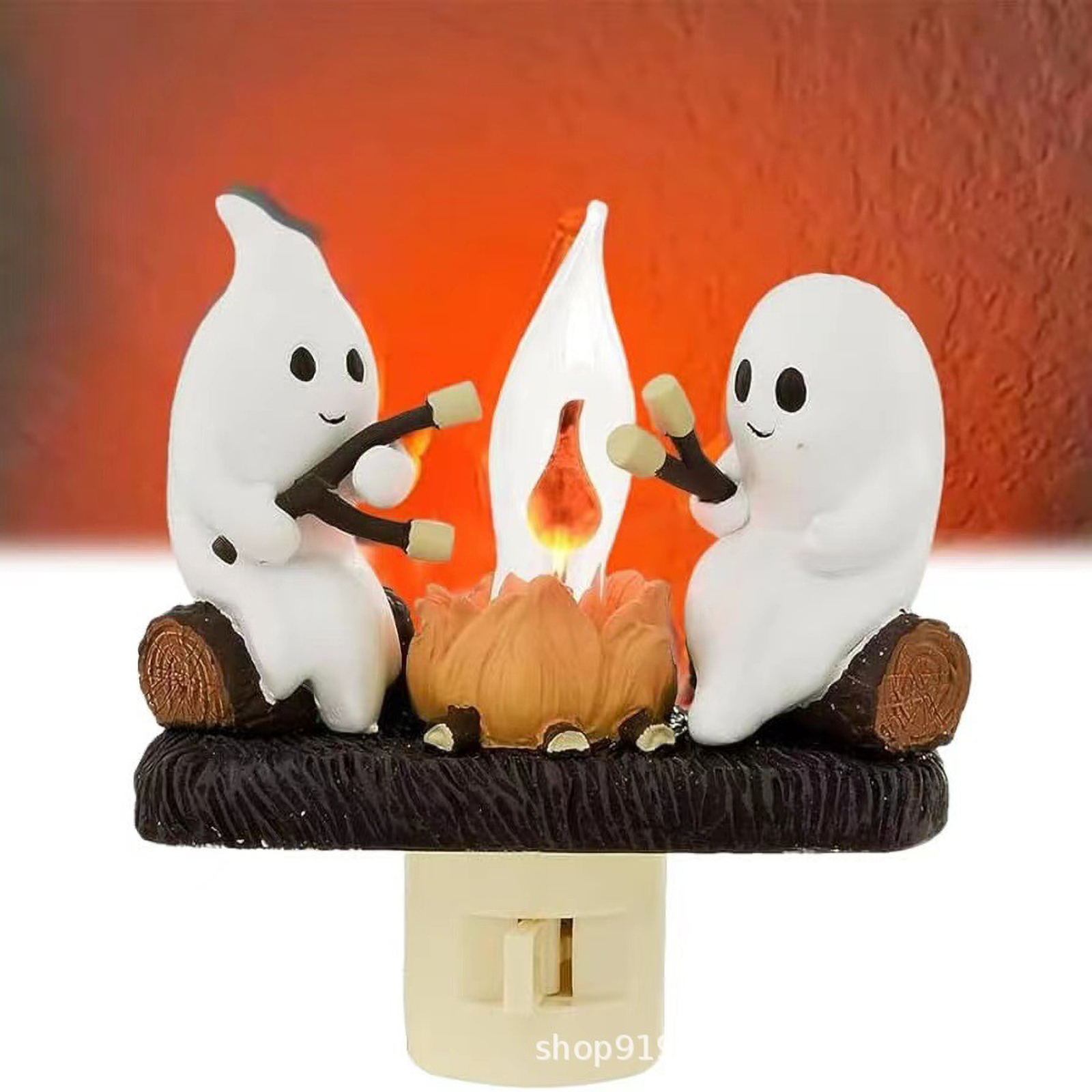 Fengzhi Factory Halloween bat grave paper honeycomb decoration ghost fire decoration scene layout