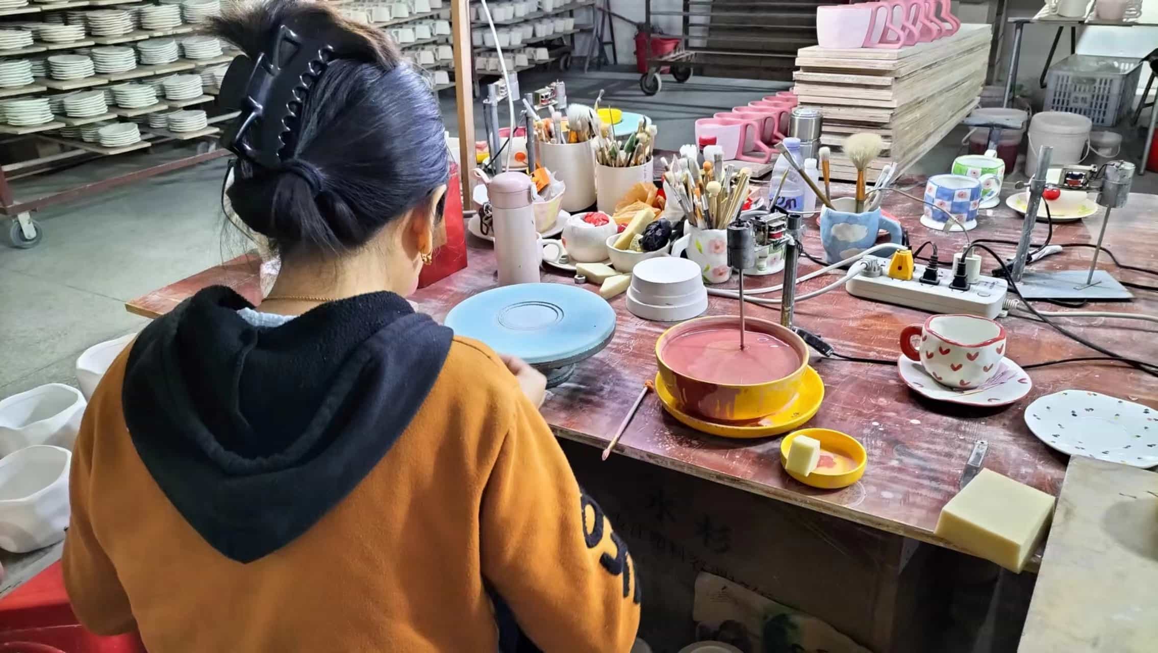 Yiwu Lelyi Arts And Crafts Co., Ltd. Ceramic Plate