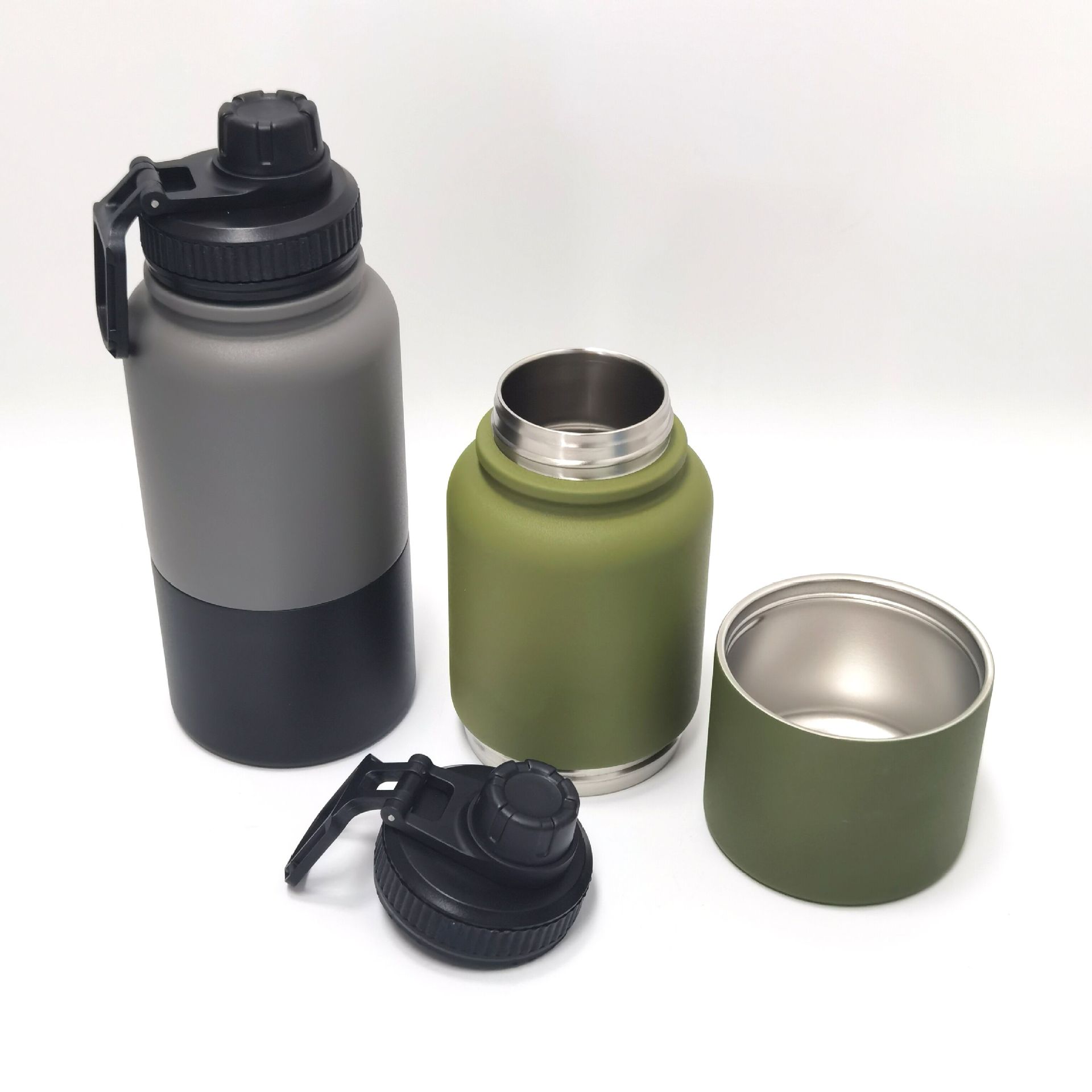 Lu'an Xinmao International Trade Co., Ltd. New Arrival Dog Feeding Thermos Water Bottle Puppy Bowl 304 Stainless Steel Bottle Functional Drinking Bottle