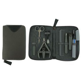 8pcs stainless steel pedicure set professional manicure set for men grooming kit care