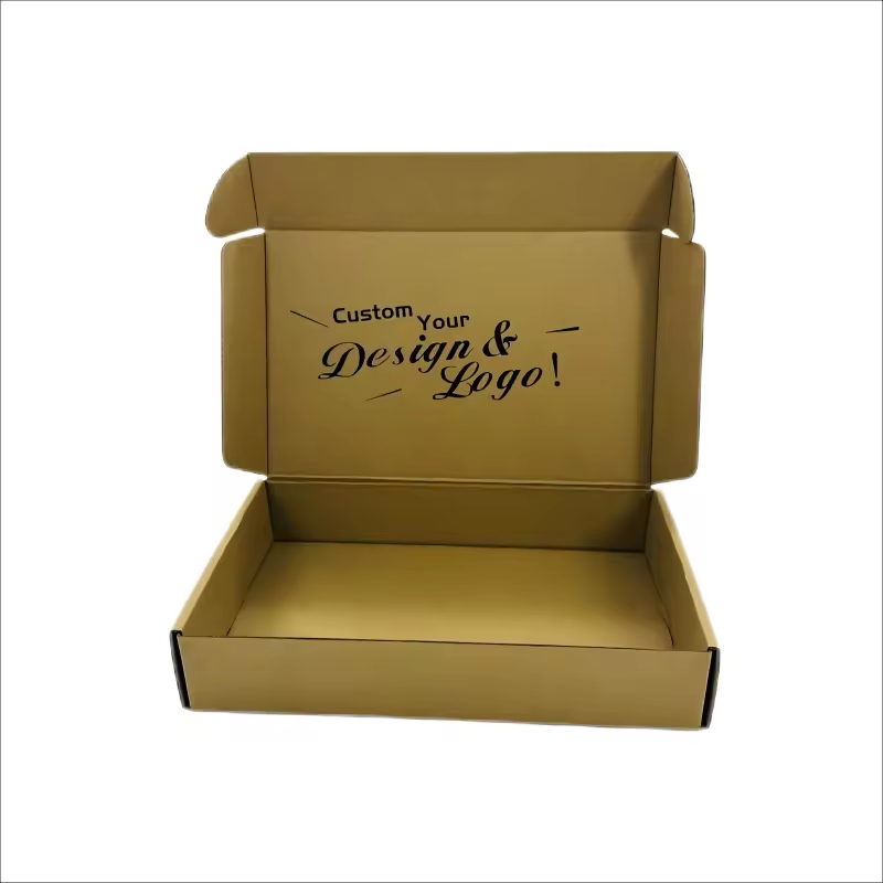 Best Quality Single Wall Corrugated Board UV Coating Self-Erecting Cardboard Boxes Excellent Embossing Vanishing Shipping