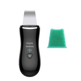 Deep Cleansing Blackhead Remover Ultrasonic Facial Scrubber EMS Face Lift Massager