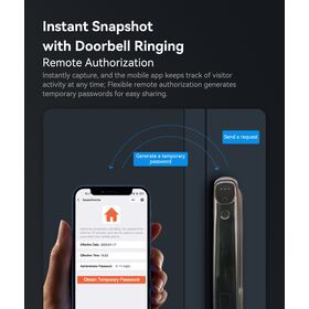 China Manufacture Smart Home Security Easy Installation Smart Door Lock with Battery Status Indicator