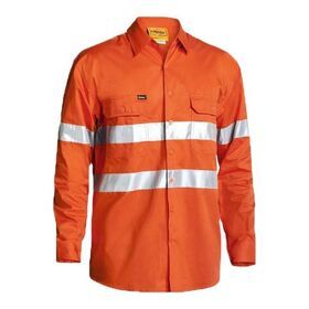 NFPA2112 Orange hi vis 100% Cotton Fire Clothing Button Up Shirt Reflective Flameproof Shirts