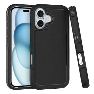 Custom your Logo For iPhone 16 Case Detachable 2 in 1 Dual Layer TPU PC Phone Case for iPhone 16
