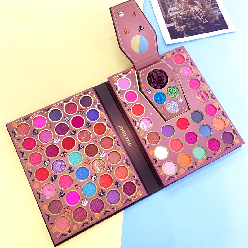 Henan Subei Trading Co., Ltd. 62 Colors Eyeshadow Palette Highly Pigmented Colorful Makeup Palette Matte Shimmer Metallic Glitter Eye Shadow