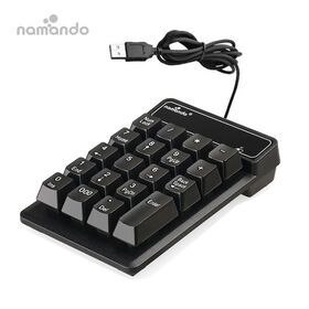 USB mini Numpad Wired Numeric Keypad 19-Key Mini-Laptop Notebook Business Home Banking Accounting Keyboard