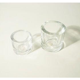 Manufacturer Harderson High Quality Thick Wall Empty Glass Stand Round Water Cupsl Clear Juice Wine Beer Water Whisky Glass Cup