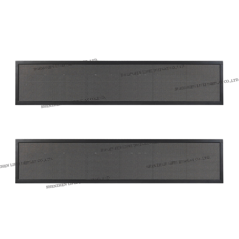 Shenzhen Lifei Display Co., Ltd. Bus interior screen for bus route sign rolling text led display bus led destination sign board
