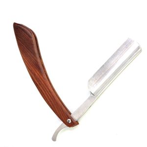 Custom Logo Men's Disposable Shaving Razor Single-Blade Foldable Metal Handle for Face & Body Stainless Steel Blade