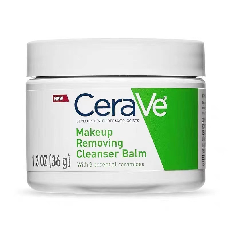 Shenzhen Miliese Cosmetics Co., Ltd. Cera 36g Hydrating Face Cleansing Balm for Sensitive Skin Makeup Removing Cleanser Balm