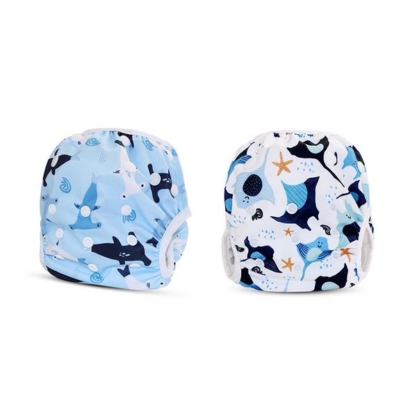 Factory Wholesale Reusable Leak Proof High Quality Baby Swim Diaper Nappy Waterproof Swimming Diaper Baby