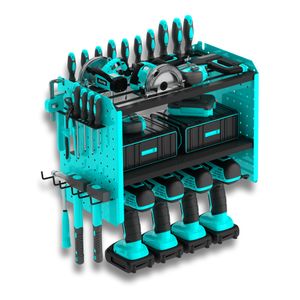Power Tool Organizer,Drill Holder Wall Mount,Heavy Duty Garage Tool Organizer And Storage