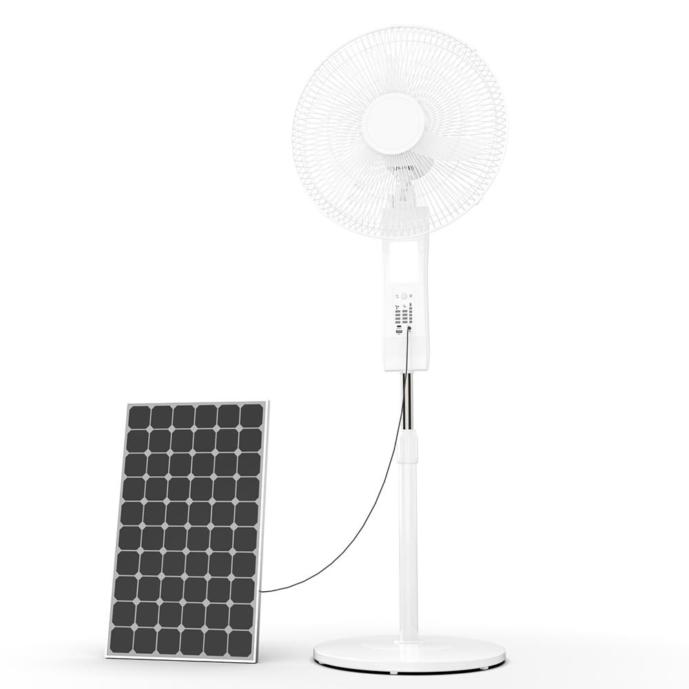 Foshan Yide Trading Co., Ltd. Made in YIDE 2023 OEM New Products 12v Solar Fan With Battery Backup Cooling And Light Powered