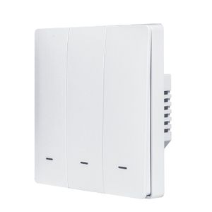 Customized Wifi Tuya Zigbee APP Remote Control 1/2/3 Gang Push Button Smart Wall Light Switch Works With Alexa Google Home