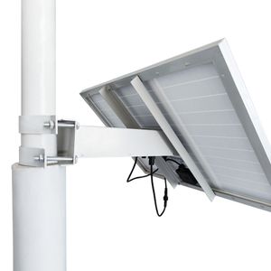 Outdoor security 100w 60ah Pole Mounted Solar Panel supply cctv 12v solar power system