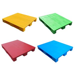 Heavy Duty Industrial Storage Hygienic Food Grade Euro Type Flat Anti-Slip Plastic Pallet For Shipping