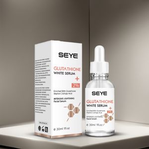 Private Label 30ml Ladies Facial Serum Vitamin C Kojic Acid Skincare Hyaluronic Acid Glutathione Organic Body Lightening Skin