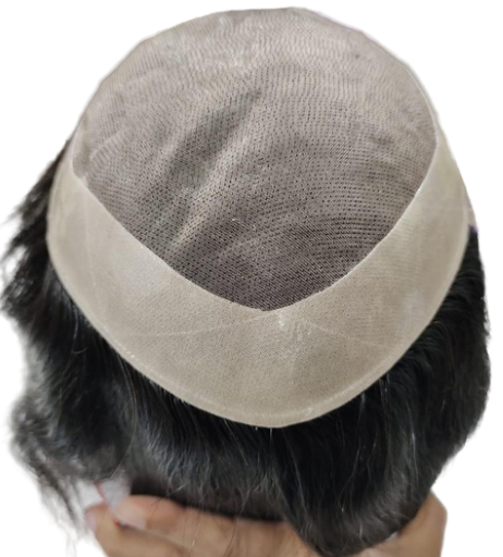 NBL Garments & Hair Cap Factory Ltd. Gents & ladies Mono cap human hair wig front lace 100% natural hair wig ladies topper Customized Factory Price 2024