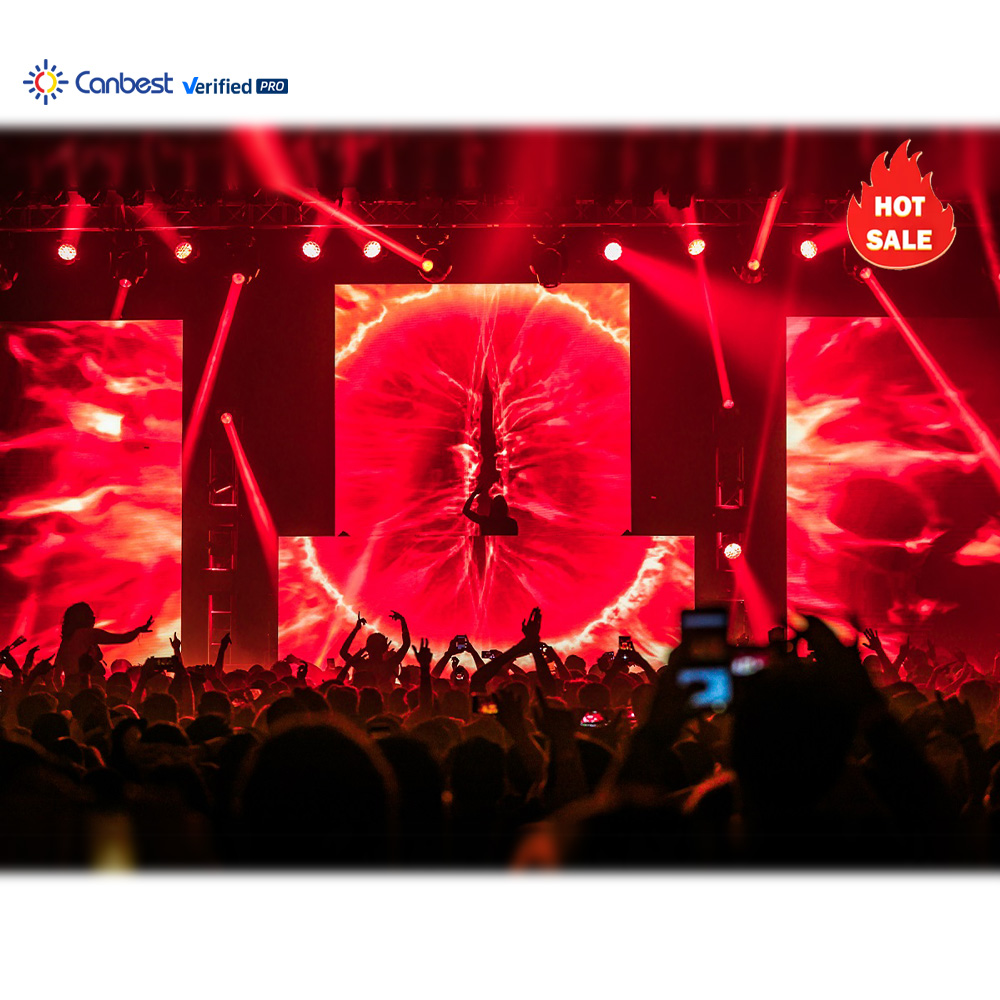 Canbest Opto-Electrical Science & Technology Co., Ltd. 10Ft X 12Ft Canbest RX P2.6 P3.91 P3.9 3.9mm Church Indoor Video Wall Event Stage Rental Ledwall Pantalla Led Display Screen