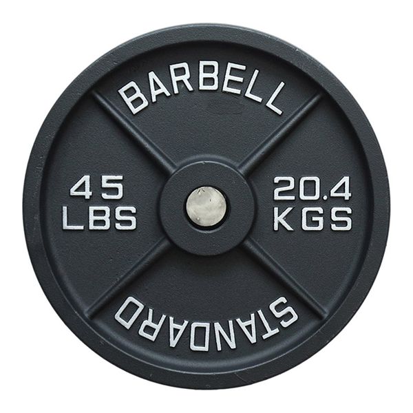 Chinese factory wholesale cheap barbell plates gym Fitness Equipment High Quality Cast Iron Barbell Weight Plate