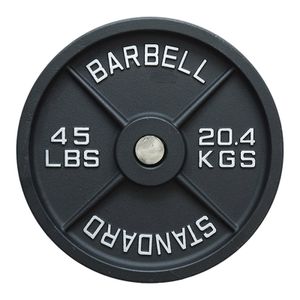 Chinese factory wholesale cheap barbell plates gym Fitness Equipment High Quality Cast Iron Barbell Weight Plate