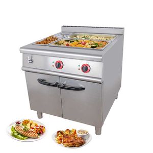 catering equipment Stainless Steel Electric Bain Marie Chocolate Pot Buffet Temperature Control Soup Food Warmer  Water Bath