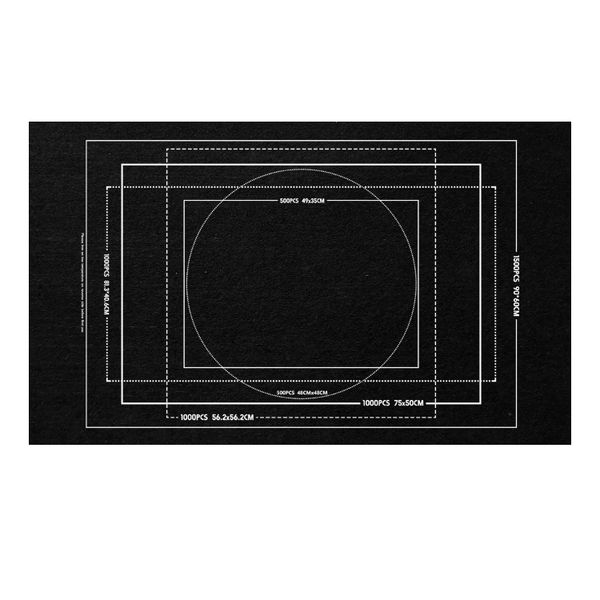 Jigsaw Puzzle Storage Roll Mat with Unique Auxiliary Line Design for Up to 1,500 Pieces Puzzle, Puzzle blanket for Adults & Kids
