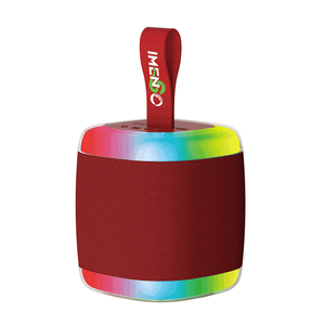 IMENSO Hot-selling IMS-S1019 Mini Bluetooth Speaker with RGB colorful light 20W black portable wireless speaker with pure bass