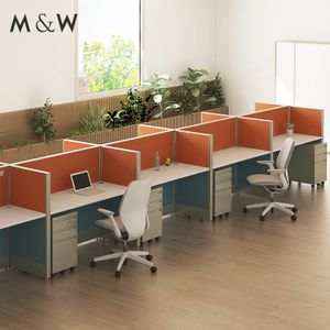 aluminum profiles workstation screen fabric office desk partition cabinet call center Office Workstation