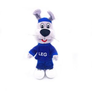 Plush animal doll toy grey rabbit stuffed rabbit long ears mascot plush rabbit toy