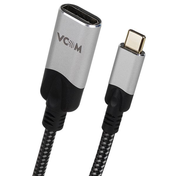 VCOM 8K 60Hz USB C to DP Cable Male to Female for Computer Laptop Monitor DisplayPort Video Converter Cable 15cm