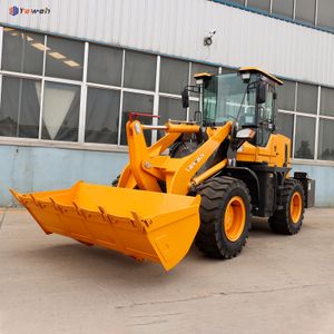 Yaweh  2.5 ton brand new mini tractor with front end loader and wheel loader 4x4 compact tractor with loader