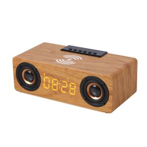 Amazon Trending Christmas Stocking Wooden Desktop Wireless Speaker Sound Equipment Speaker Bluetooth Speaker with LED Display