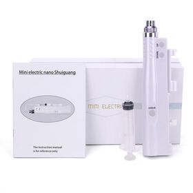 Electric Auto micro needling removal scar 2 in 1 Mesotherapy Gun skin care tool derma pen