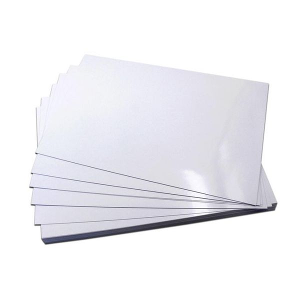 Bulk Writable A4 Vinyl Sticker Paper Sheet Printable White Glossy Matte Printer Use Sticker Sheet For Diy Sticker Label