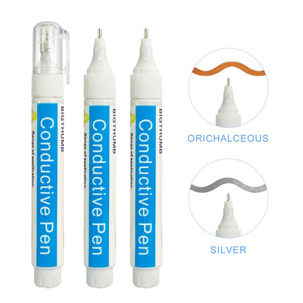 Adult Circuit Science Experiment Kit Conductive Ink Pen and Paint for Kids Marker Pens