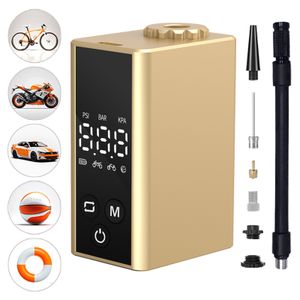 Wholesale Cordless Quick Inflation Electric Tire Inflator Mini Air Pump Portable Air Compressor for Car Motorcycle Bicycle Ball