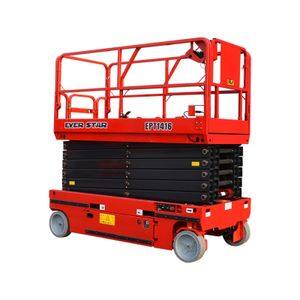 14m 320kg Lightweight Scissor Lift Equipment Mobile Hydraulic Scissor Lifting Platform