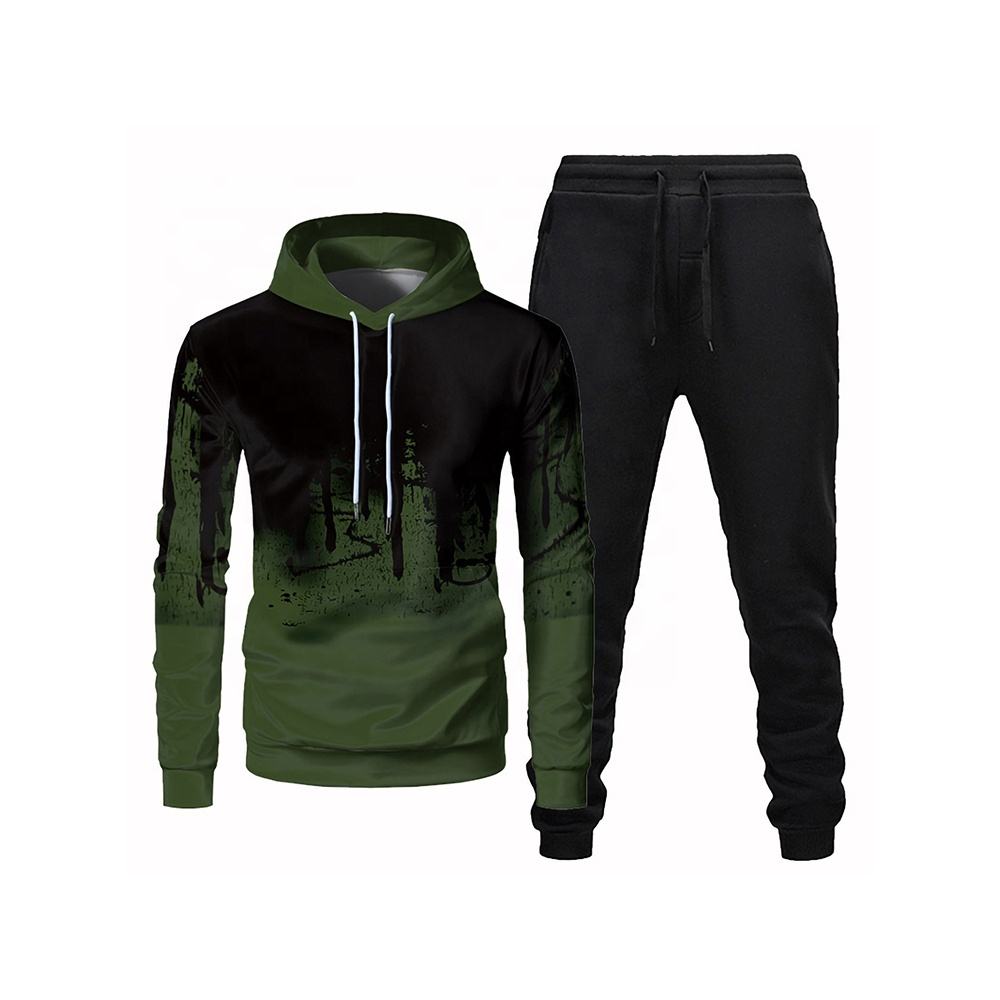 STRONG SYSTEM INDUSTRY Tracksuit Jogging Suit for Men OEM Custom Logo high quality tracksuit casual set sports cotton fabric