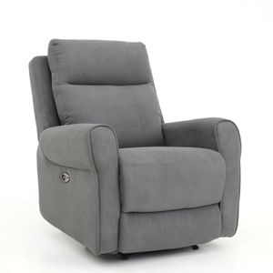 Geeksofa Factory Wholesale Lazy Boy Modern Linen Fabric Manual Recliner Chair for Living Room Furniture