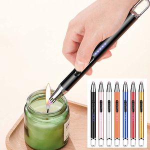 Wholesale Arc Windproof Rechargeable Lighter Electronic USB Candle Lighter