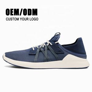 Rubber Out-sole Breathable Cloth Upper Men's Polyester Upper Walking Style Shoes Women Men Walking Shoes