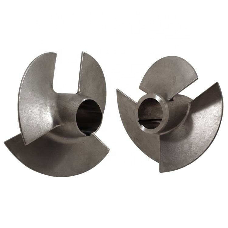 Densen Customized High Quality Water Pump Impeller Casting Parts Precision Stainless Steel Investment Casting Services