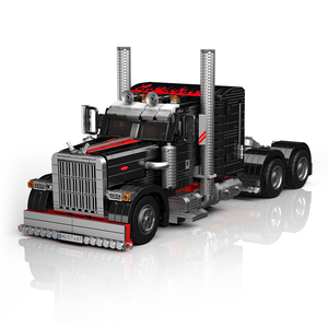 Mould King 10037 American Truck Building Blocks For Boy Building Blocks MOC Assembly Bricks 1797 Bricks