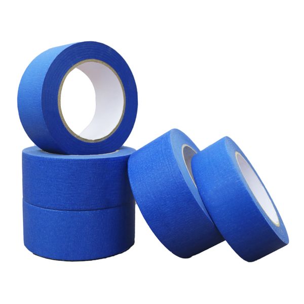 Water acrylic glue Blue Painters Adhesive 35Mm Protection Resistant Paper Painting 14 Days Uv Masking Tape