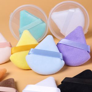 OEM LOQ MOQ 12 colors clear package for free Makeup Puff sponge makeup blender Private logo printing