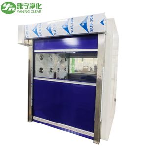 Customized Large Cargo Clean Room Air Shower Machine Interlock Energy Efficient Mechanical Electrical Cleanroom Laboratory