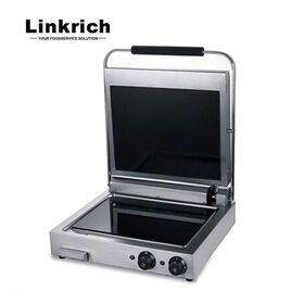 Alibaba top selling 100% non-stick industrial commercial electric panini sandwich grill
